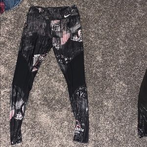 Nike multicolored workout pants